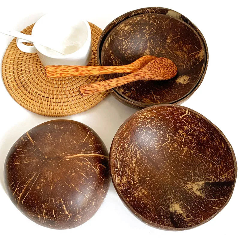 Tigela Artesanal de Casca de Coco Natural | Ecológica e Única