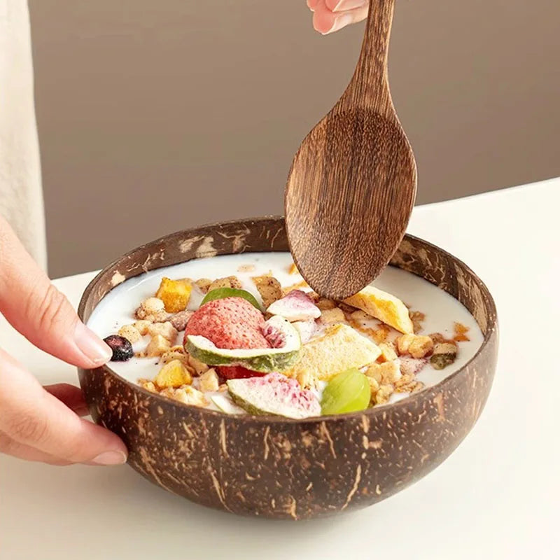 Tigela Artesanal de Casca de Coco Natural | Ecológica e Única