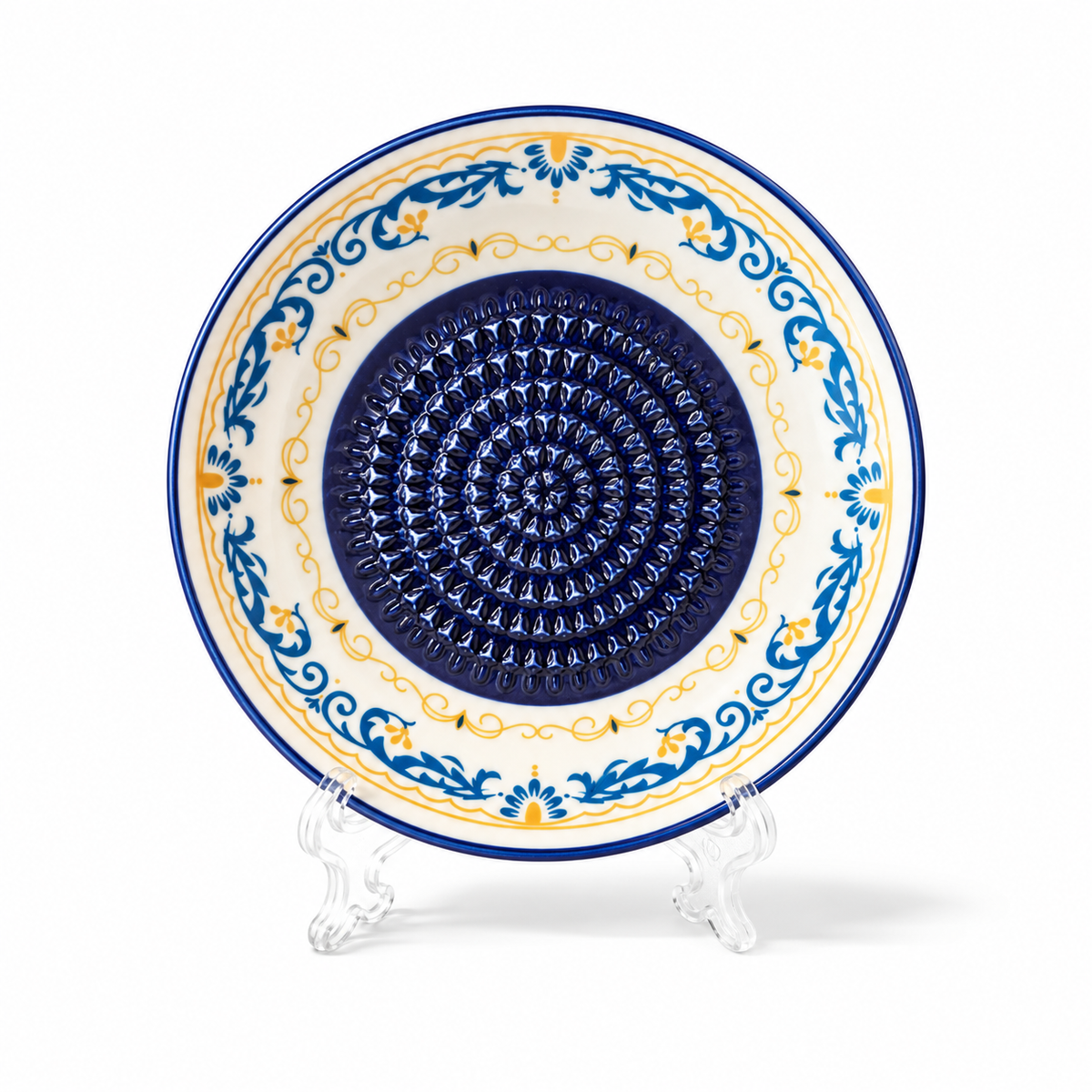 Prato de Cerâmica Artesanal  GaindTempo Ralador de Legumes e Frutas - COMPRE 2 E LEVE 3