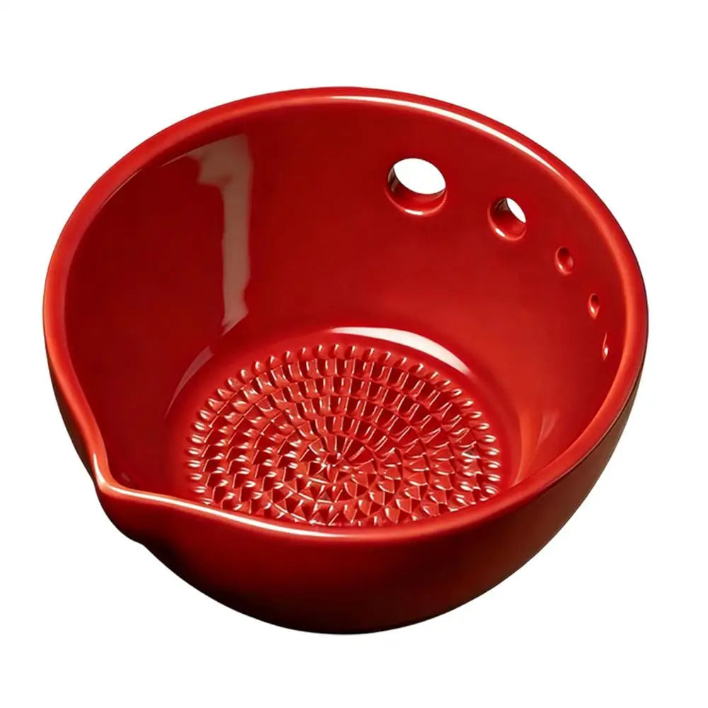 Garlic Grater Dish 2 in 1 Resin Small Grinder Garlic Plate Grater Vegetable Chopper for Ginger Vegetable Kale Thyme Basil