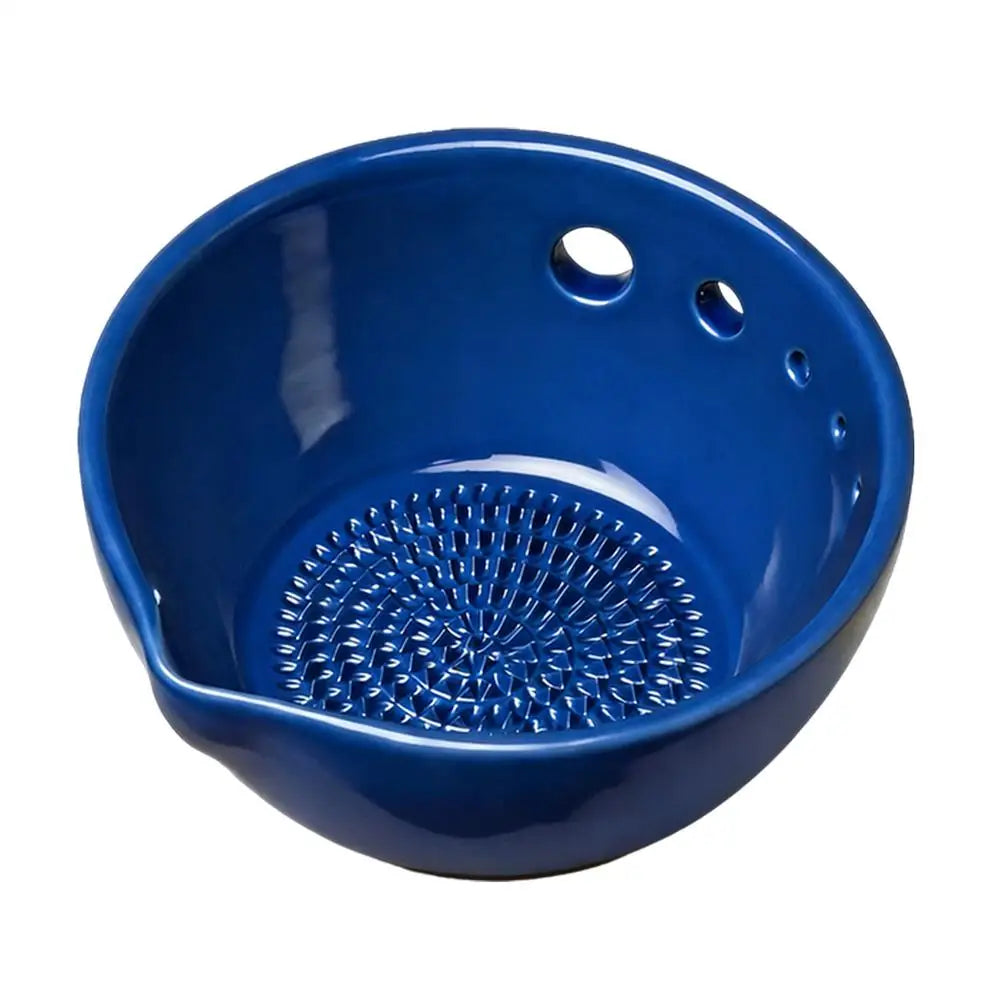 Garlic Grater Dish 2 in 1 Resin Small Grinder Garlic Plate Grater Vegetable Chopper for Ginger Vegetable Kale Thyme Basil
