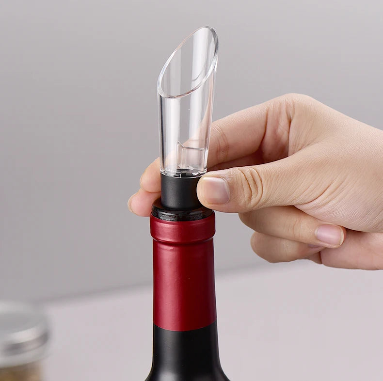 Aerador e Stopper de Vinho FLYMUYU — Portátil e Ecológico