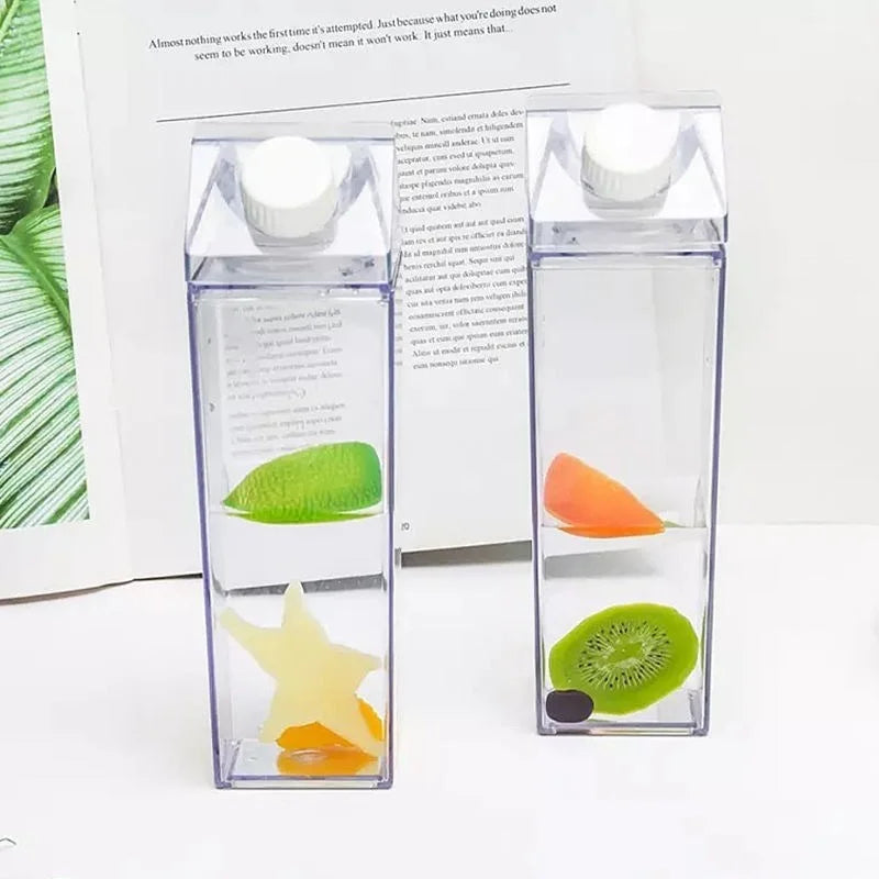 Garrafas Transparentes para Armazenar, Leite, Suco, Vitaminas e Àgua