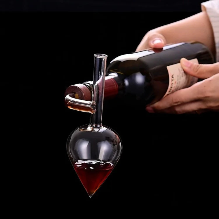 Aerador Decantador de Vinho JUSTINLAU — Vidro Borossilicato Premium