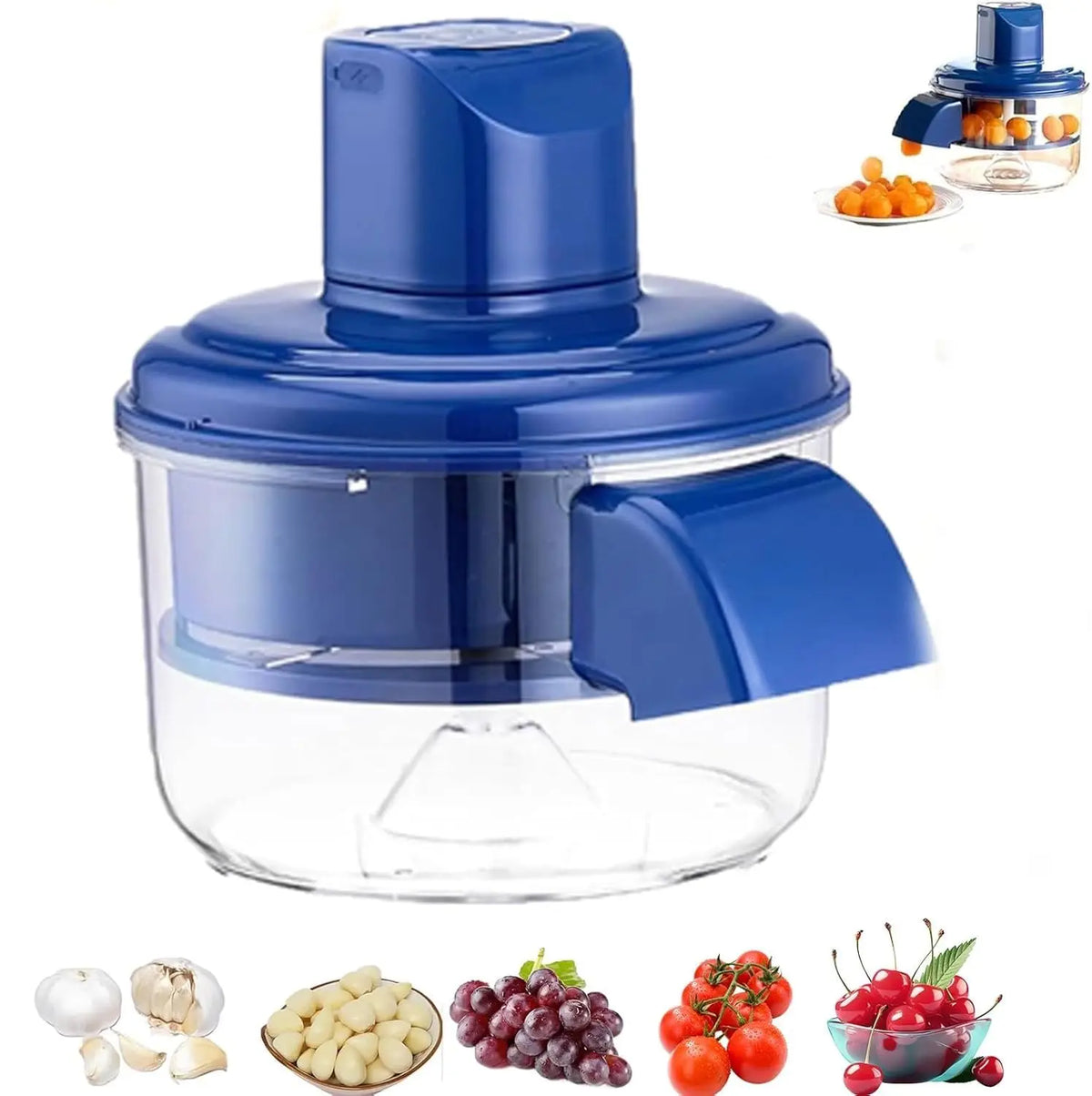 Automatic Fruit Peeler Intelligent Peeling Machine Portable Wireless Grape/tomato/Garlic Peeler for Home Fast Kitchen Supplies