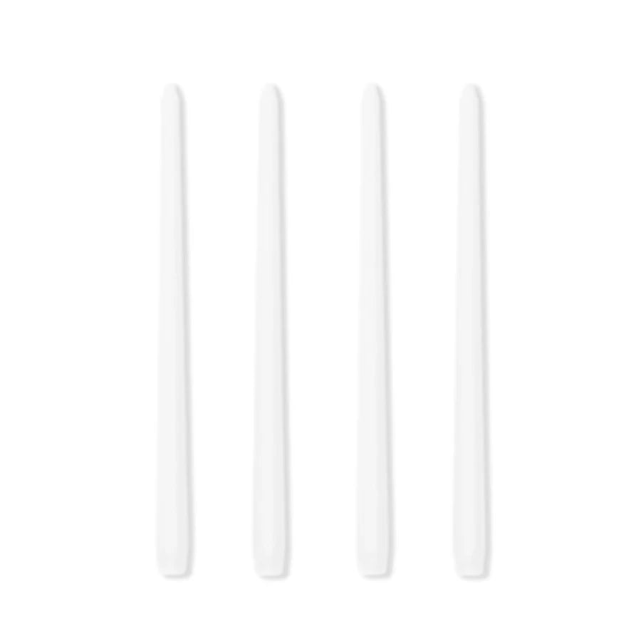 4Pcs Gradient Color Candle Conical Long Rod Candles Dripless Smokeless Candle Romantic Wedding Birthday Party Table Decoration