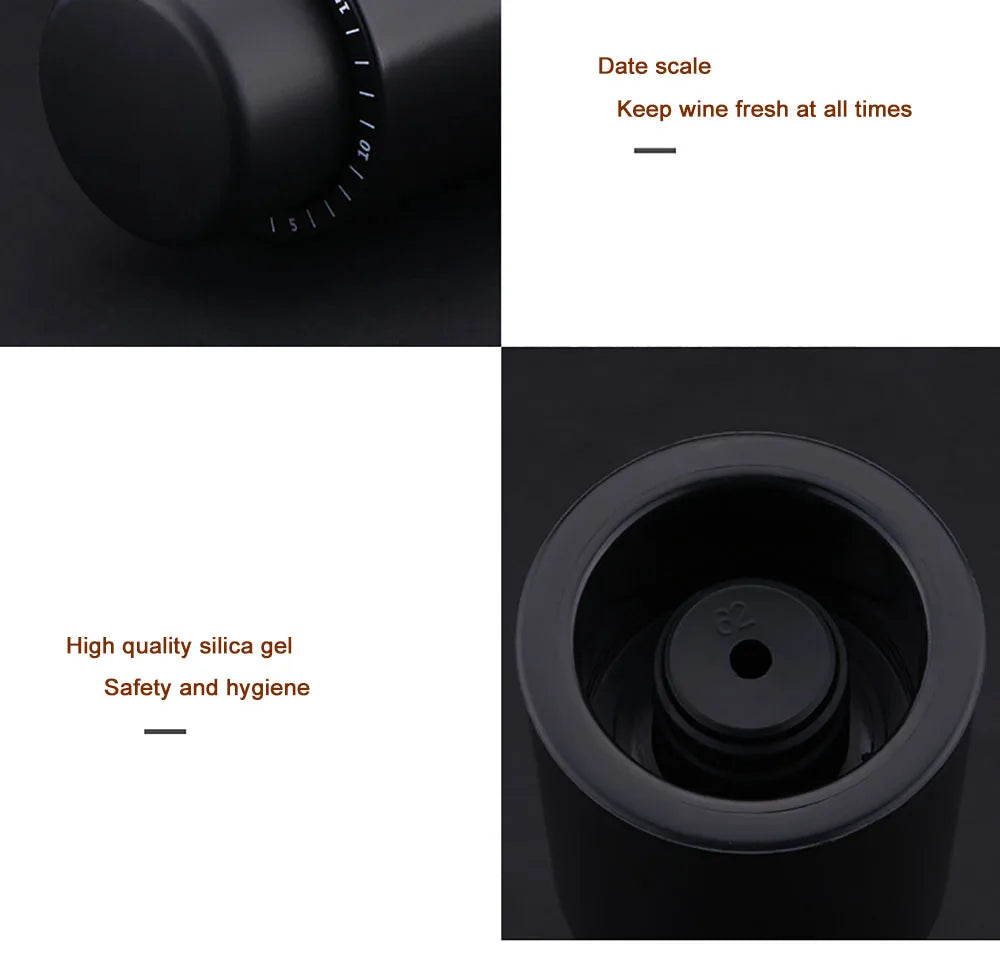 Electric Wine Opener Rechargeable Automatic Corkscrew Wine Openers for Beer Bottle Opener Foil Cutter Kitchen Bar Can Opener