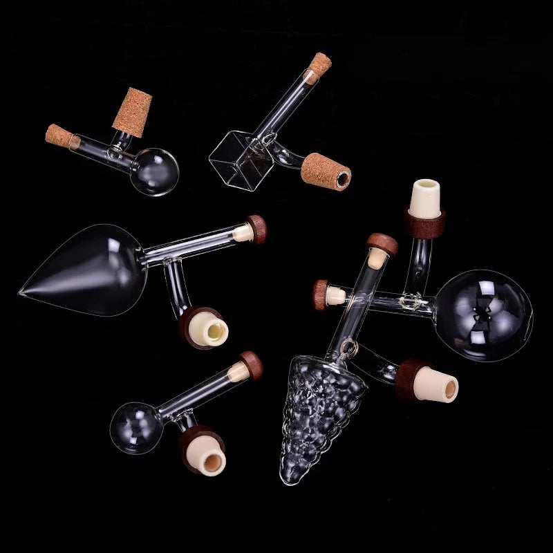 Aerador Decantador de Vinho JUSTINLAU — Vidro Borossilicato Premium