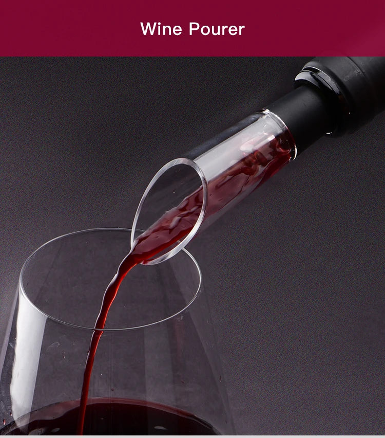 Electric Wine Opener Rechargeable Automatic Corkscrew Wine Openers for Beer Bottle Opener Foil Cutter Kitchen Bar Can Opener