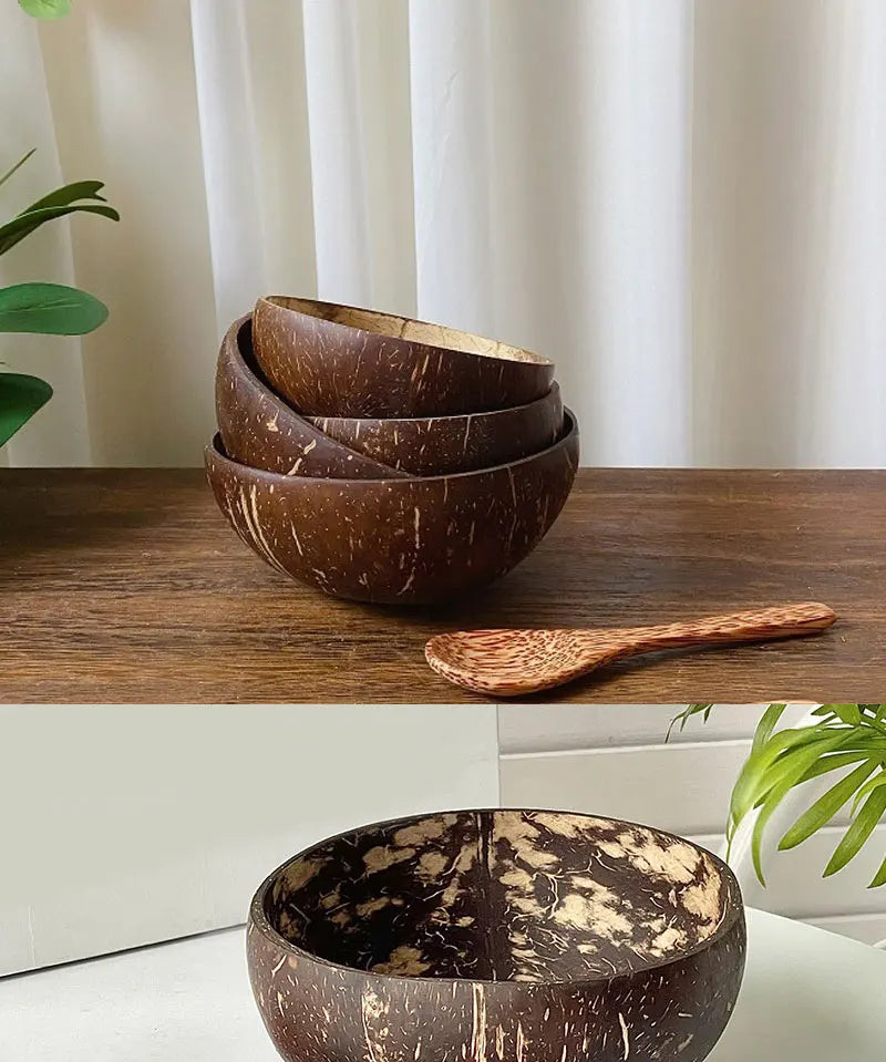 Tigela Artesanal de Casca de Coco Natural | Ecológica e Única