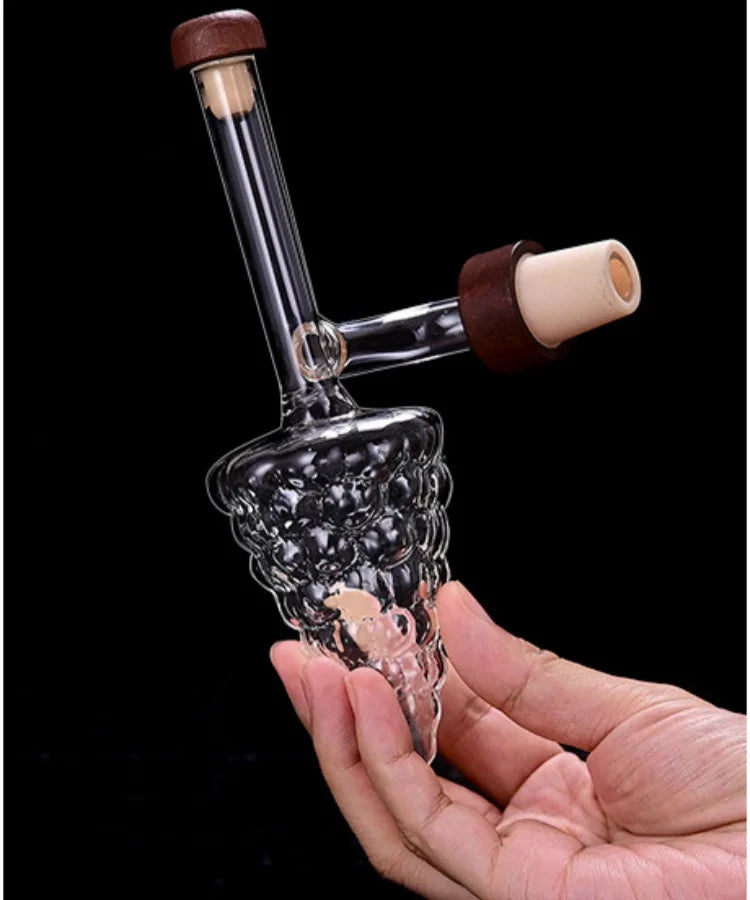 Aerador Decantador de Vinho JUSTINLAU — Vidro Borossilicato Premium