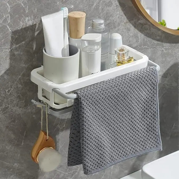 Suporte OrganizWeck para Parede com Vedação e Alto Colante Resistente