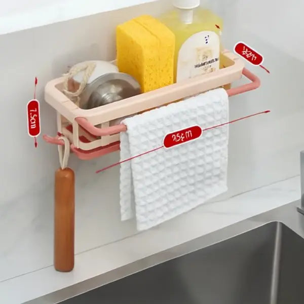 Suporte OrganizWeck para Parede com Vedação e Alto Colante Resistente