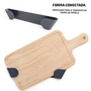 Peça de Suporte Premium para Tampa de Panela Autoadesivo 4 em 1