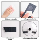 Peça de Suporte Premium para Tampa de Panela Autoadesivo 4 em 1