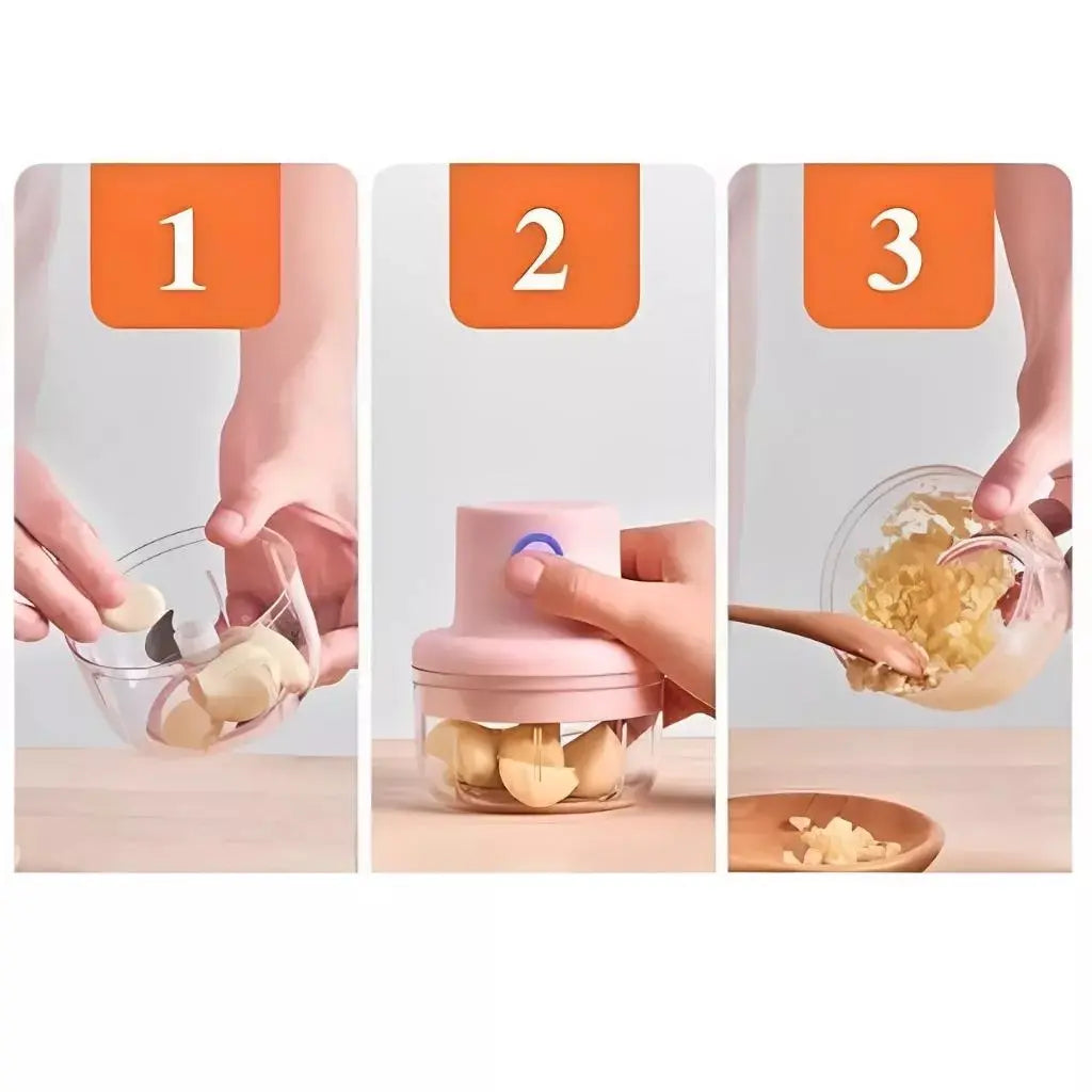 Triturador de Legumes Fayttime Elétrico e Portátil