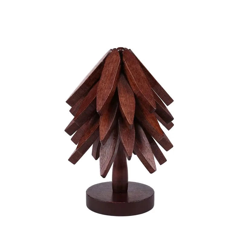 Conjunto de jogo americano de mesa Formato de Árvore